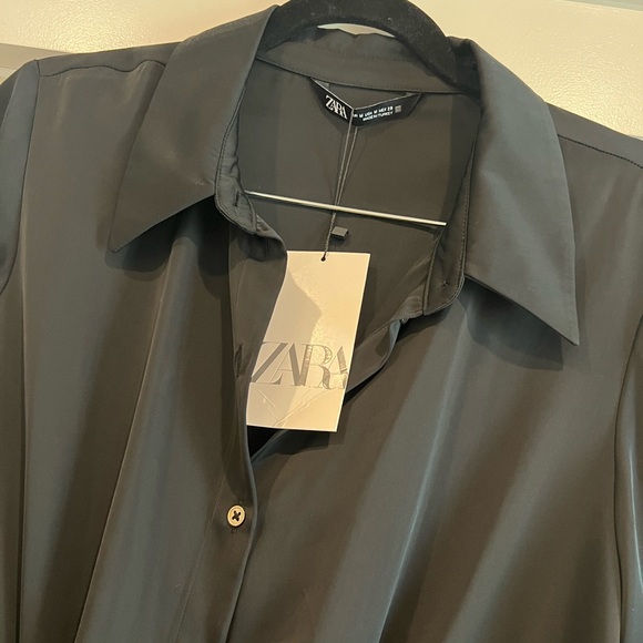 Zara Satin Dress - Picture 6 of 11